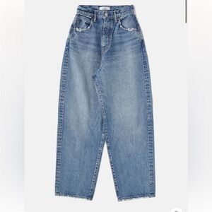 Moussy Vintage Castaic Wide Tapered Jeans Size 25